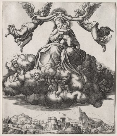 Le Couronnement de la Vierge - Master of the Die