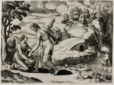 Vénus ordonnant à Psyché de chercher de l