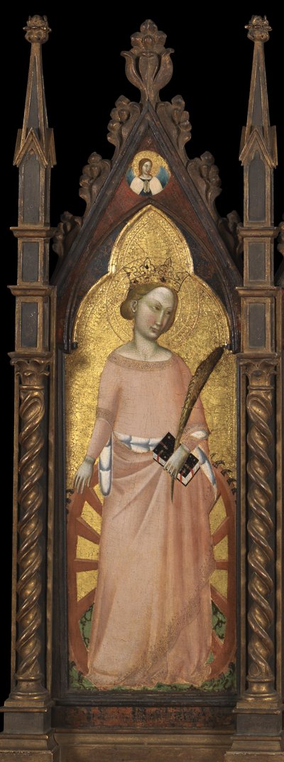 Sainte Catherine - Master of the Dominican Effigies