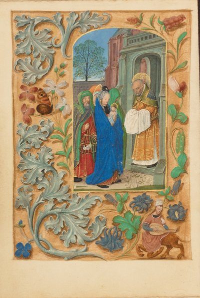La présentation au Temple - Master of the Dresden Prayer Book