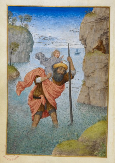 Saint Christophe portant l
