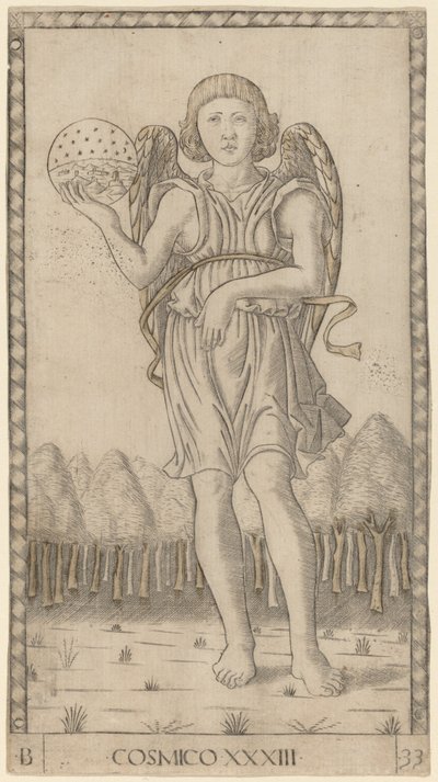 Cosmico (Génie du Monde) - Master of the E Series Tarocchi