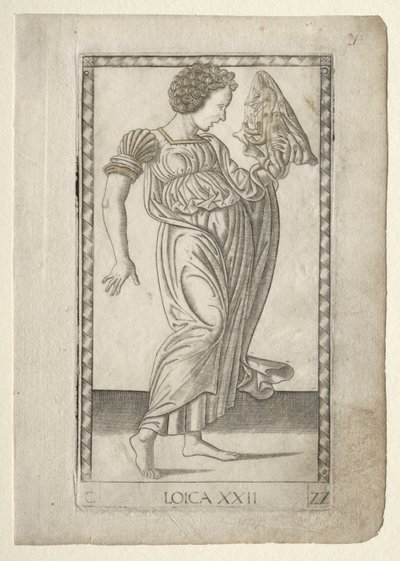 Logique (de la série Tarocchi, C: Arts Libéraux, #22) - Master of the E Series Tarocchi