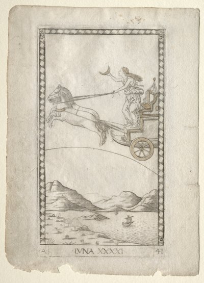 Lune (de la série Tarocchi, A: Firmaments de l