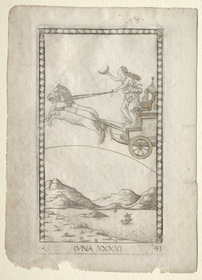 Luna de la série Tarocchi, série A : Firmaments de l
