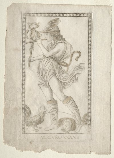 Mercure (de la série Tarocchi, A: Firmaments de l
