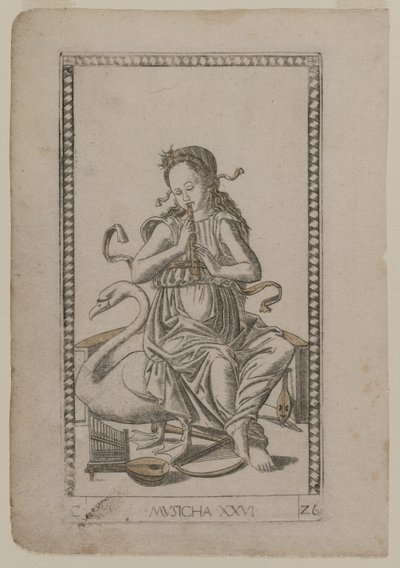 Musique (de la série Tarocchi, C: Arts Libéraux, #26) - Master of the E Series Tarocchi