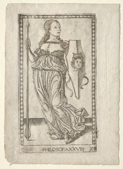 Philosophie (de la série Tarocchi, C: Arts Libéraux, #28) - Master of the E Series Tarocchi