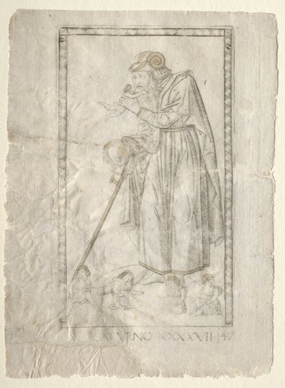 Saturne (des Tarocchi, série A : Firmaments de l