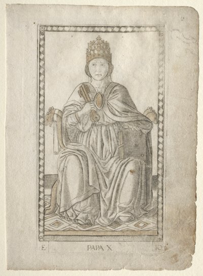 Le Pape (de la série Tarocchi, série E : Conditions de l