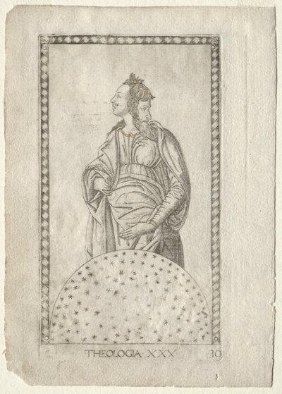 Théologie (de la série Tarocchi, C: Arts Libéraux, #30) - Master of the E Series Tarocchi
