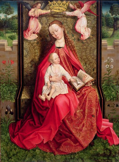 Vierge et Enfant - Master of the Embroidered Foliage