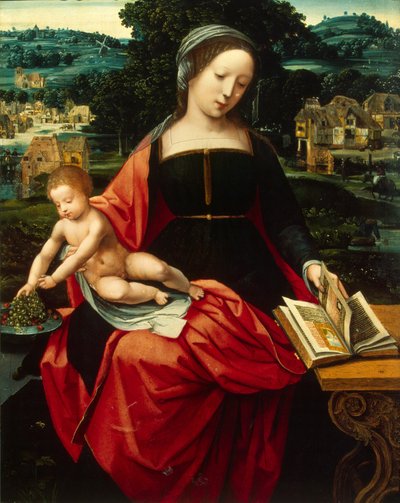 Madone et Enfant - Master of the Female Half Lengths