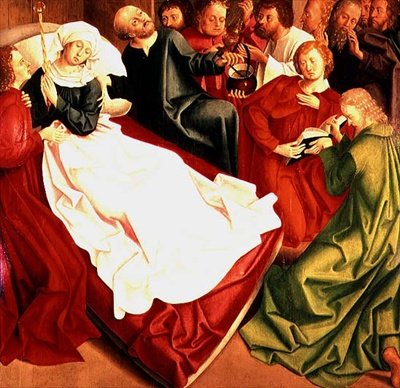 La Mort de la Vierge - Master of the Freising Visitation