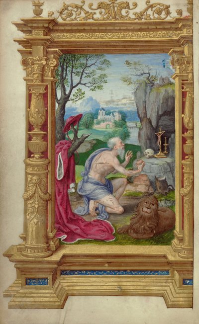 Saint Jérôme - Master of the Getty Epistles
