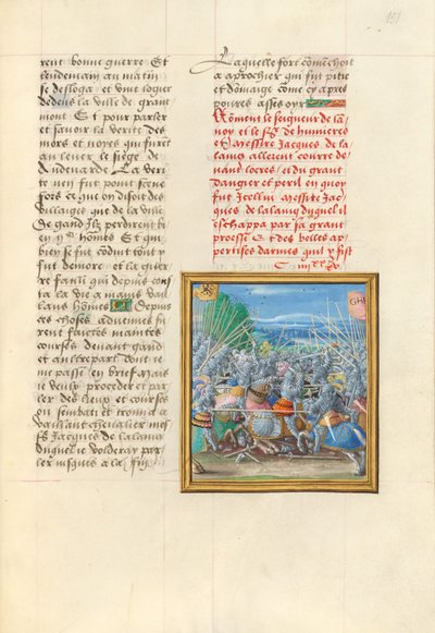 La bataille de Lokeren - Master of the Getty Lalaing