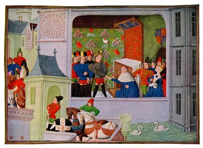 Entrevue de Richard II et du duc de Gloucester - Master of the Harley Froissart