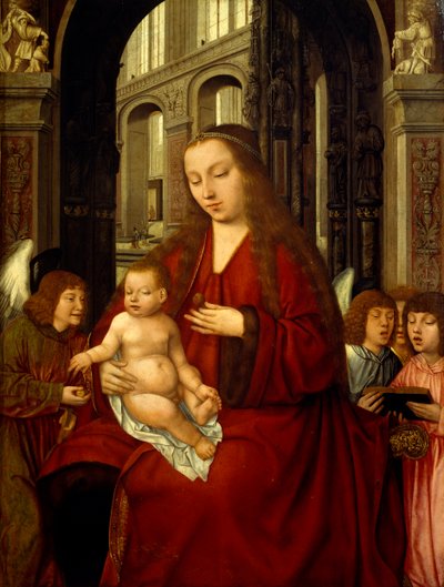 Madonna avec enfant, début du XVIe siècle - Master of the Holy Blood