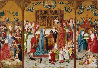 Retable avec les Sept Joies de Marie - Master of the Holy Kinship