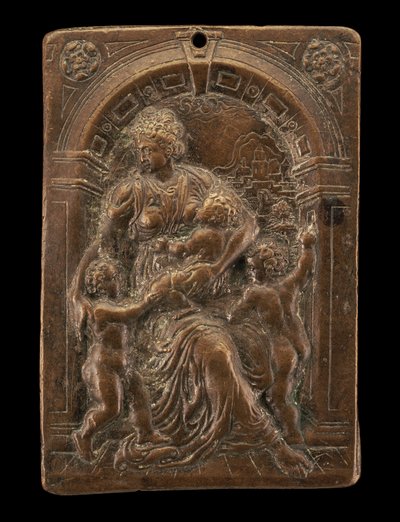 Allégorie de la charité, c. 1580 - Master of the Judgment of Solomon