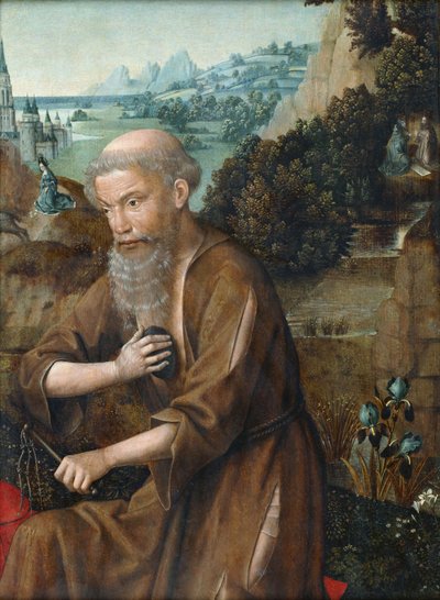 Saint Jérôme - Master of the Legend of Saint Lucy