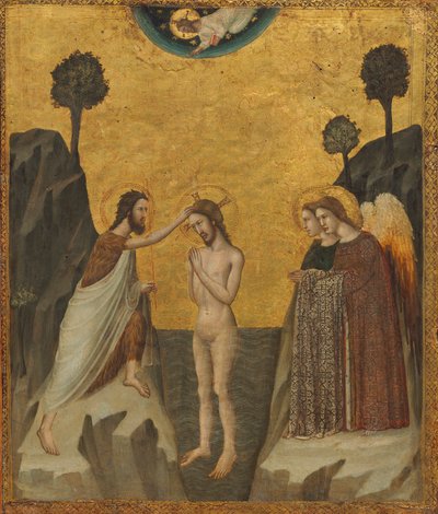 Le baptême du Christ - Master of the Life of Saint John the Baptist