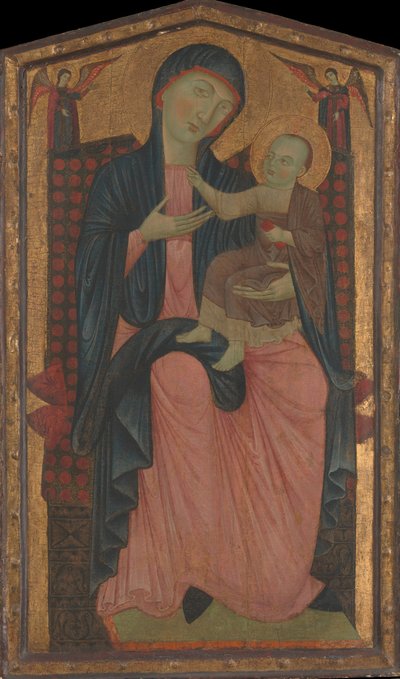 Madone et Enfant en majesté - Master of the Magdalen