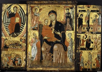 Madone et Enfant en majesté - Master of the Magdalen