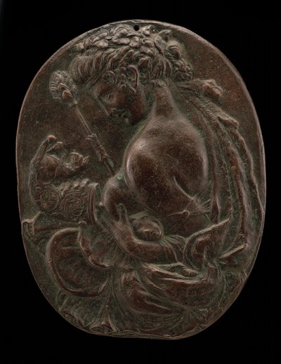 Une Bacchante - Master of the Martelli Mirror