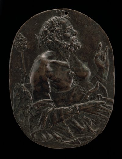 Un satyre, fin du 15ème ou début du 16ème siècle - Master of the Martelli Mirror