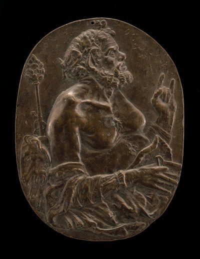 Un Satyre, fin 15ème ou début 16ème siècle - Master of the Martelli Mirror