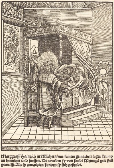 Marggraff Hainrich in Marhern ... - Master of the Miracles of Mariazell