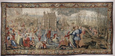 Hiver, de la série Les Saisons de Lucas, vers 1535 - Master of the Months of Lucas Master of the Months of Lucas
