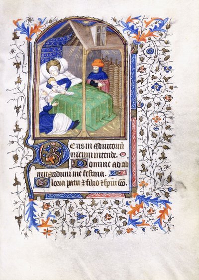 Nativité, c.1430-1440 - Master of the Munich Golden Legend