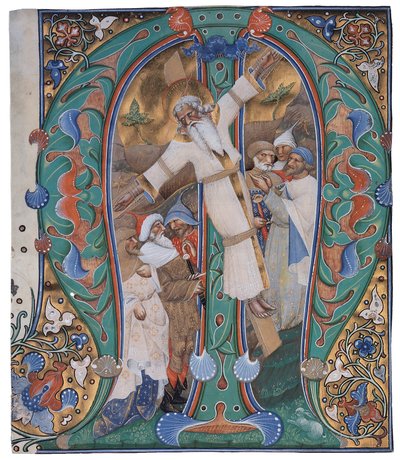 La Crucifixion de Saint André - Master of the Murano Gradual