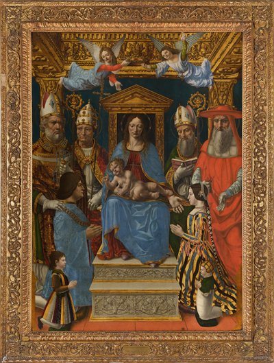 Madone en majesté avec l