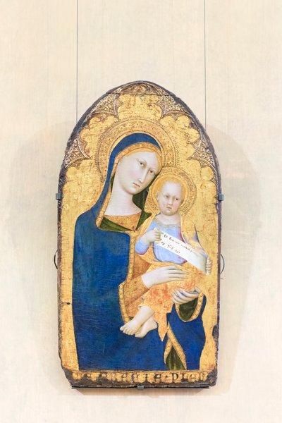 Madone et enfant, première moitié du XIVe siècle - Master of the Palazzo Venezia Madonna