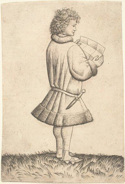 Un Poète Lisant - Master of the Playing Cards