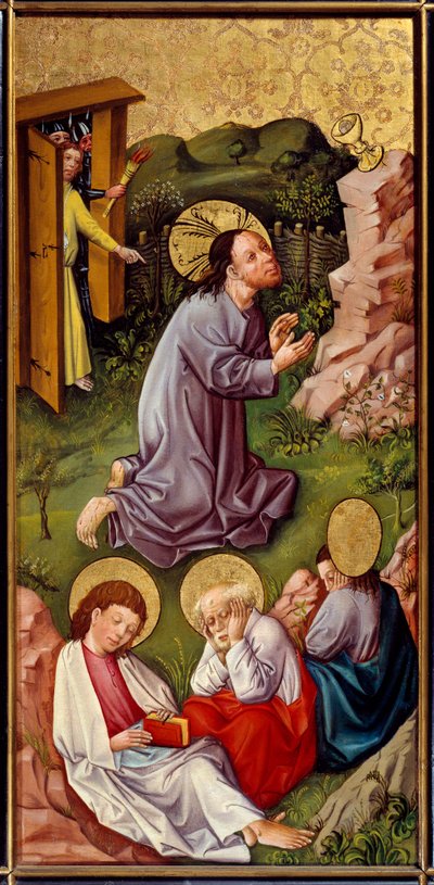 Christ au Jardin des Oliviers - Master of the Rhine