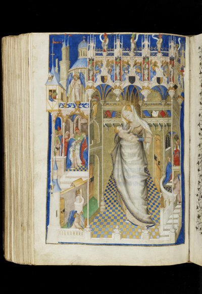 Ms 62 f.141v, La Vierge à l
