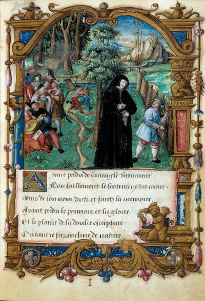 Représentation de la reine de Navarre Marguerite d