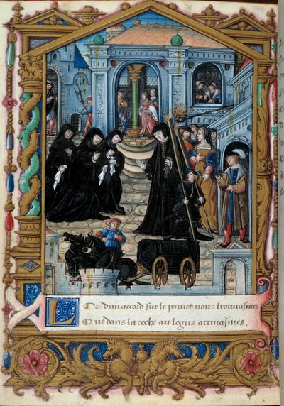 Représentation de la reine de Navarre Marguerite d