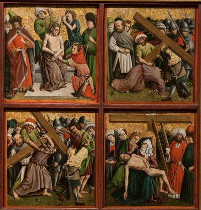 Retable avec La Passion du Christ, vers 1440 - Master of the Schlägl Altarpiece