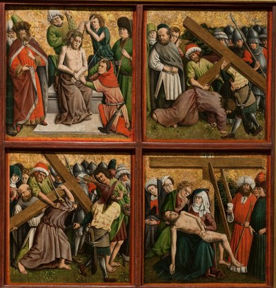 Retable avec La Passion du Christ - Master of the Schlägl Altarpiece