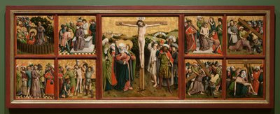 Retable avec La Passion du Christ, vers 1440 - Master of the Schlägl Altarpiece
