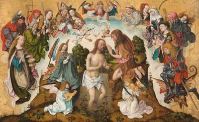 Le baptême du Christ, vers 1485-1500 - Master of the St Bartholomew Altarpiece