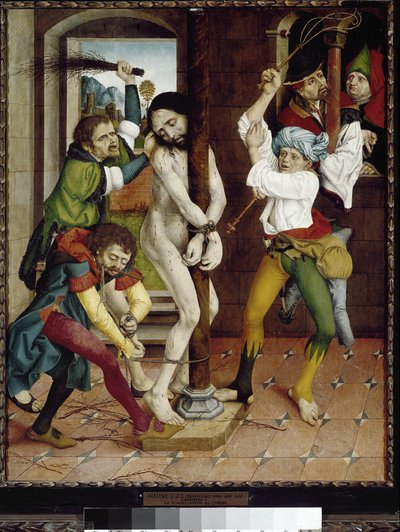 Flagellation du Christ - Master of the Strache Altar