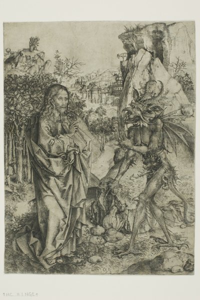 La Tentation du Christ - Master of the Strache Altar