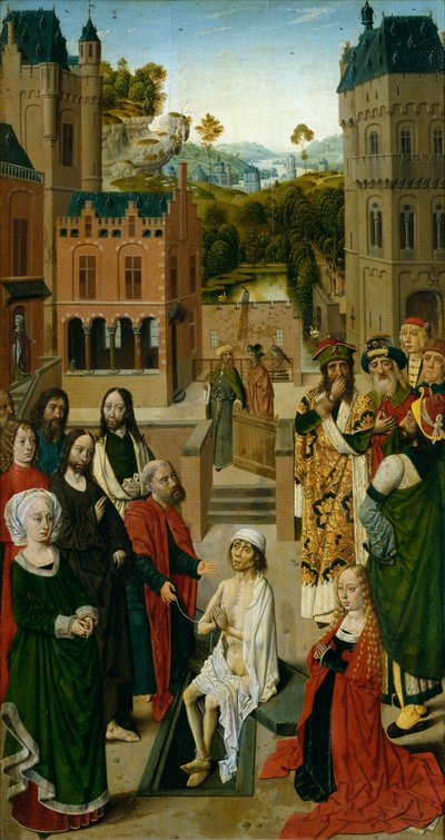 Résurrection de Lazare - Master of the Tiburtine Sibyl