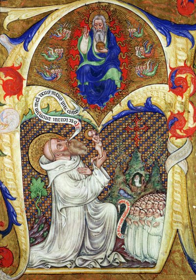 Initiale historiée 